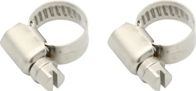 Produktbild von 2x Edelstahl V2A Schlauchschelle 8-12mm 1/4 Zoll Schlauchklemme