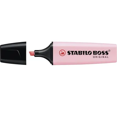 Obrázek produktu pro STABILO BOSS ORIGINAL zvýrazňovač 1 kus(y) Růžový tupý hrot