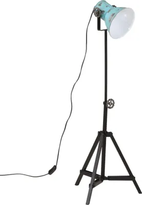 Obrázek produktu pro vidaXL Stojací lampa 25 W modrá 35x35x65/95 cm E27