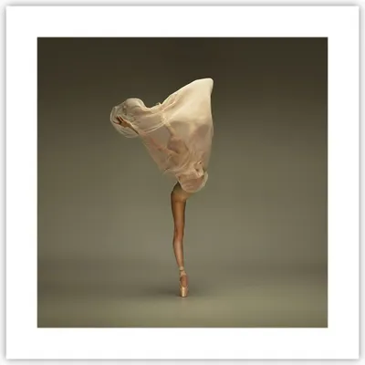 Produktbild von Poster - Poster ohne Rahmen - Ballerina Figur Tanzen - 40x40 cm - Wand Bild - Wanddeko - Wandbilder - Kunstposter - Wandposter - Bilder - Kunstdruck - Wanddekoration - Wandbild - P2XAC40x40-4715