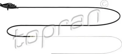 Obrázek produktu pro Kabel krytu motoru VW A80 86–95
