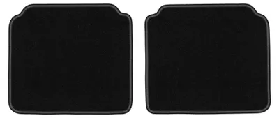 Immagine prodotto di Tappetini posteriori in moquette per FSO Polonez 1971-2002 (liftback) – 2 pezzi, neri, su misura – Wielganizator LUX
