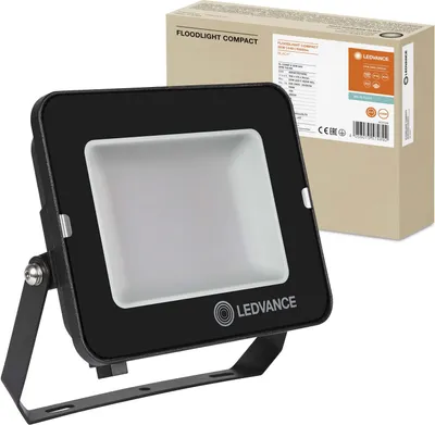 Zdjęcie produktu dla Naświetlacz LED Reflektor Zewnętrzny Lampa 50W 5000lm 4000K IP65 Czarny Floodlight Ledvance