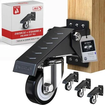 Image de Chariots industriels pour établi jusqu'à 225 kg, pour charges lourdes, 4 roues