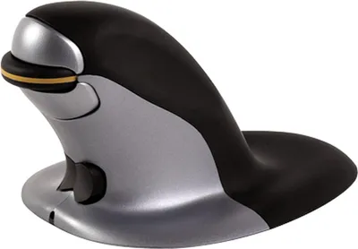 Image de Fellowes Penguin Souris verticale ambidextre M - sans fil