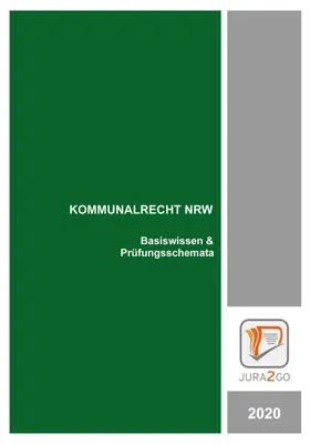 Produktbild von Kommunalrecht NRW