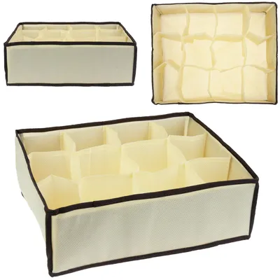 Zdjęcie produktu dla TG63164 ORGANIZER DO SZUFLADY 12 PRZEGRÓDEK na bieliznę