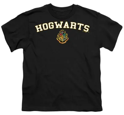 Immagine prodotto di Harry Potter - T-shirt per bambini, cotone filato ad anello, modello TV37501 (128) (nero)