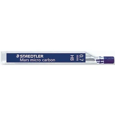 Produktbild von Staedtler Mars Micro Carbon, 2H, Grau, 0,7 mm, Mars micro 775, Graphite 779, Box, 12 Stück(e)