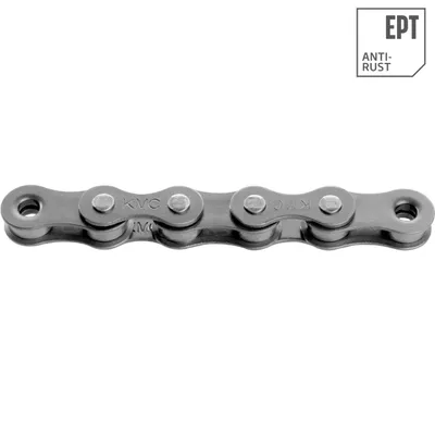 Produktbild von KMC Kette Z1 Wide EPT 1/2 x 1/8, 112 Glieder, 8,6 mm, LongLife, silber-grau