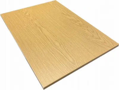 Produktbild von AKKE Eiche hell Tischplatte 18mm Kantenumleimung 2mm-PVC LxB: 80x50 cm