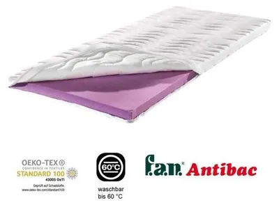 Produktbild von Topper Komfort  für Boxspringbett 180x200cm Kaltschaum