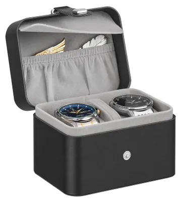 Image de Boîte de rangement avec deux compartiments et doublure intérieure souple
