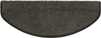 Produktbild von Stufenmatte Bali Anthrazit Halbrund 23,5 x 65 cm