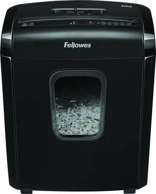 Produktbild von Fellowes Aktenvernichter 6M 13L Schwarz
