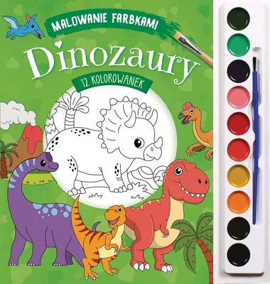 Image de Dinosaures. Peinture aux couleurs - Izabella Sieńko-Holewa