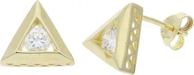 Produktbild von JuwelmaLux Ohrstecker 333/000 (8 Karat) Gold mit synth. Zirkonia JL30-06-3583