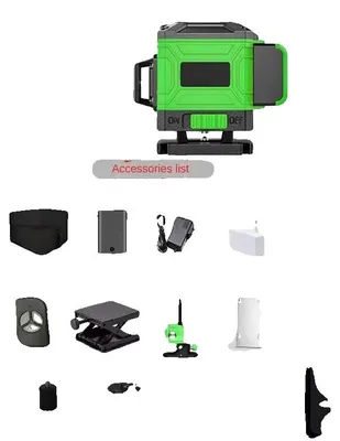 Immagine prodotto di Livella laser, copertura a 360 gradi, funzione di autonivelamento, linea verde
