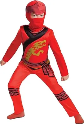 Immagine prodotto di Lego Ninjago - Kai Costume di base per bambini Taglia: 98-104