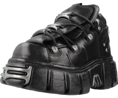 Produktbild von NEW ROCK Stiefel Modell M 106 S1 für Damen und Herren, Schwarz