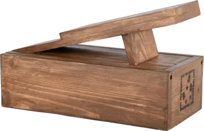 Produktbild von Esschert Design | Schuhputzset - Holzbox - Vintage Stil - Hochwertige Materialien - Ideales Geschenk