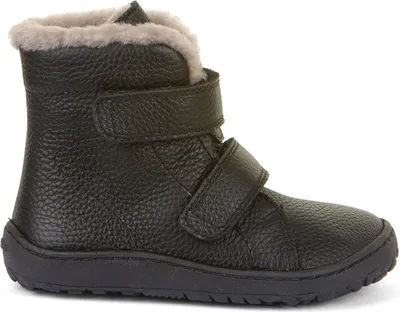 Produktbild von Froddo Barefoot Furry Boot Black Größe EU 33