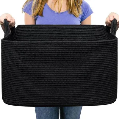 Image de Lit d'enfant en bois de qualité supérieure pour jouets et vêtements, 55 x 38 x 30 cm, noir
