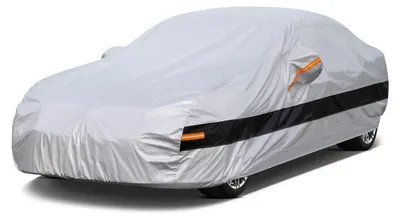Immagine prodotto di Copertura per auto, 10 strati, impermeabile e traspirante, per Ford Fusion/Mondeo (2005-2023), colore argento
