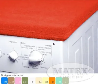 Produktbild von Waschmaschinenabdeckung 50x60 Rot
