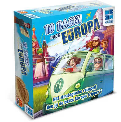 Produktbild von MEGABLEU 678965, Brettspiel, Familie, 10 Jahr(e), 30 min, Familienspiel