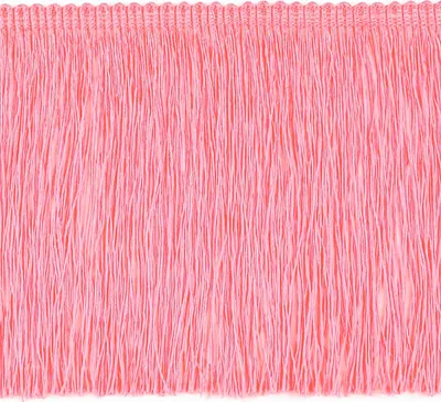 Fransenborte 155mm breit Zuschnitt ab 1m Meterware Quastenborte Zierborte Farbwahl rosa