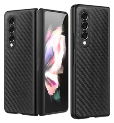 Produktbild von Samsung Galaxy Z Fold4 5G Carbon Kunststoff Handy Tasche Etuis Hülle Cover Case