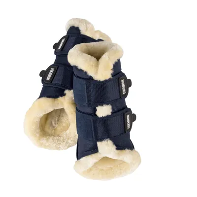 Produktbild von Eskadron Gamaschen Fauxfur Kunstfell Beinschutz Navy M