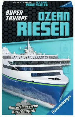 Produktbild von Ravensburger Supertrumpf Ozeanriesen, Kartenspiel, Sammelkartenspiel, 7 Jahr(e)