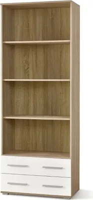 Produktbild von Praktisches Bücherregal mit Schubladen für das Wohnzimmer Lima