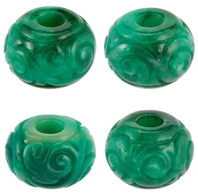Obrázok produktu pre 16 mm prírodné jadeitové guľôčky na výrobu šperkov