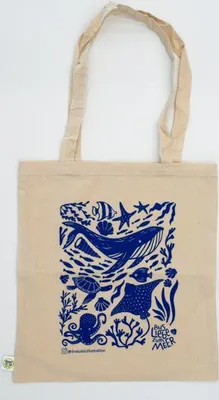 Produktbild von Baumwolltasche Artwork Ozean