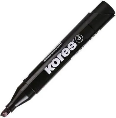 Obrázek produktu pro Kores M20950, Černá, Rozšířený hrot, Černá, Bílá, 3 mm, 5 mm, 1 kusů