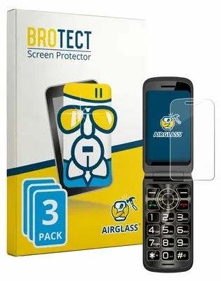 Produktbild von 3x BROTECT Schutzglas für Guwet G739 Schutzfolie Panzer Folie Glas Display Schutz klar