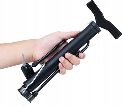 Produktbild von Fahrradpumpe Für Billardbälle, Fahrrad, Matratze Mit Schlauch, Hand + Tipps