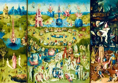 Immagine prodotto di Puzzle 1000 Giardino delle delizie, Bosch