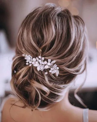 Produktbild von Braut Haarschmuck,Kristall Haar Reben Blume Blatt (Gold)