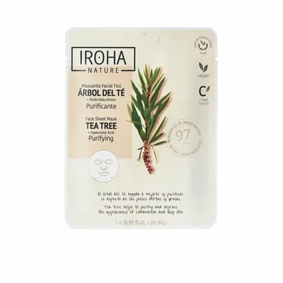 Produktbild von Iroha Nature Nature Mask Tea Tree Hyaluronic Acid 1 U