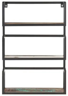 Produktbild von vidaXL Wandregal 60x20x85 cm Altholz Massiv