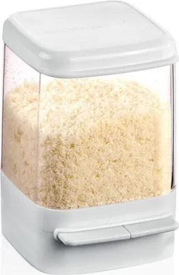 Produktbild von Parmesandose für Kühlschrank PURITY, aus gesundem Kunststoff