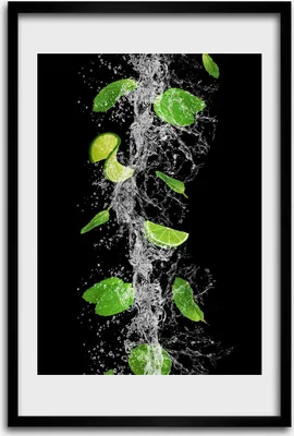Produktbild von Bild - Bilderrahmen - 40 cm x 60 cm - MDF - Rahmen - Wandkunst - Limes