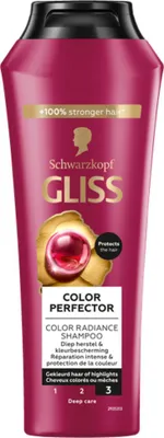 Obrázek produktu pro Gliss - Šampon - Ochrana barvy a lesk - Pro dlouhotrvající udržení barvy - 250 ml - 1 kus