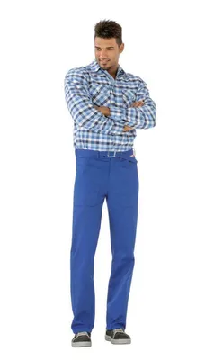 Produktbild von Bundhose BW 290 Gr.50 kornblau PLANAM