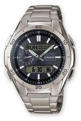 Produktbild von Casio Radio Controlled WVA-M650TD-1AER Herren Funk Armbanduhr Funkuhr