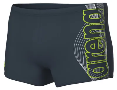 Produktbild von ARENA AF010276-505 Basic Swim Short Herren Badehose Grau-Gelb S